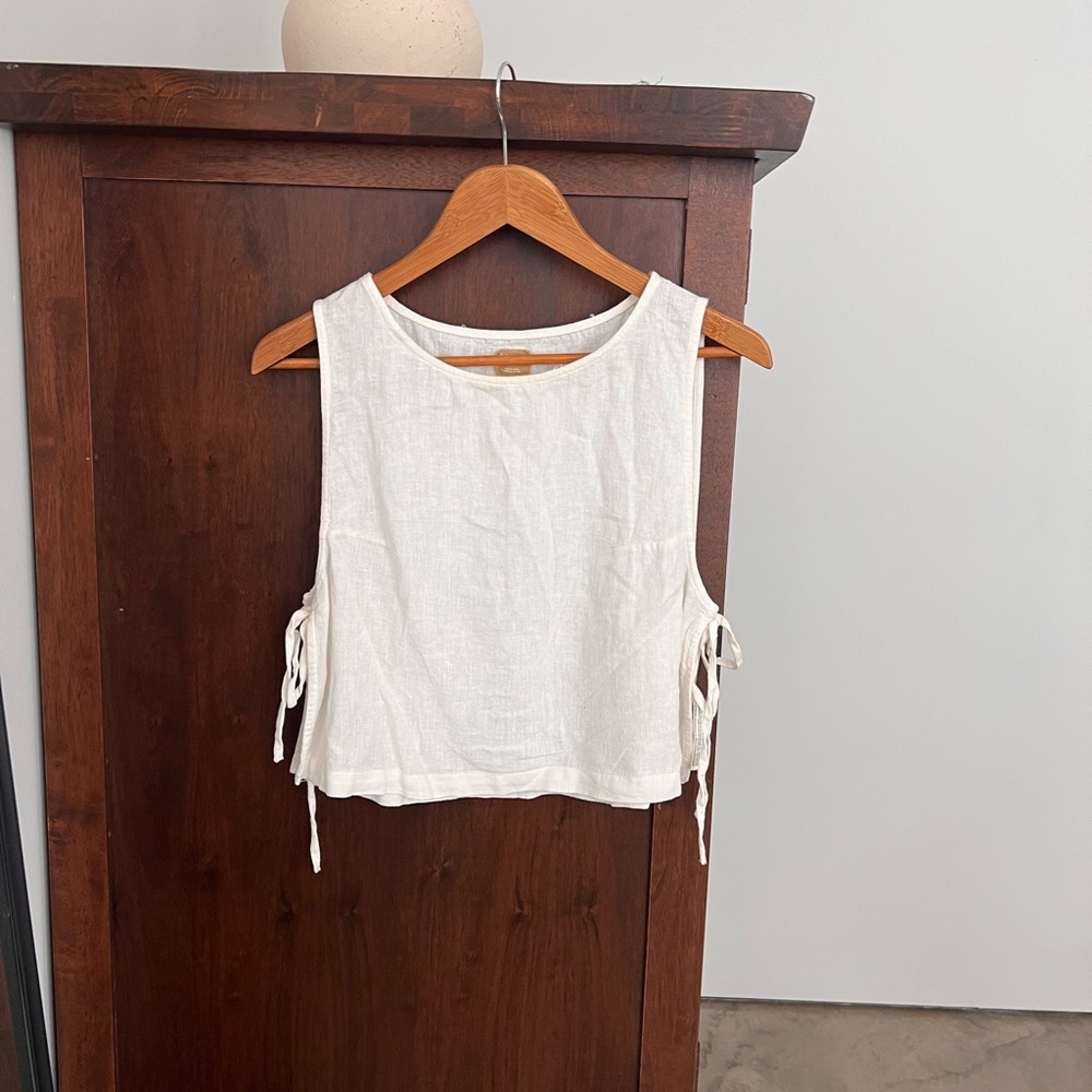 Free People Linen Women's Top
